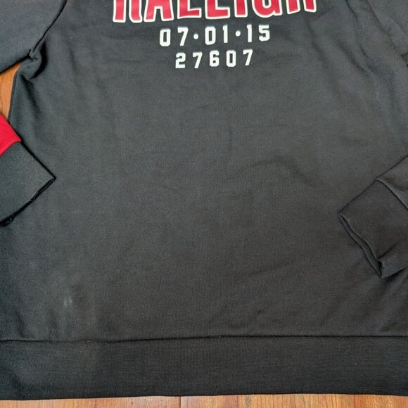 ROLLING STONES RALEIGH ZIP CODE TOUR 2015 OFFICIAL HOODIE PULLOVER MEDIUM RED - Picture 16 of 16